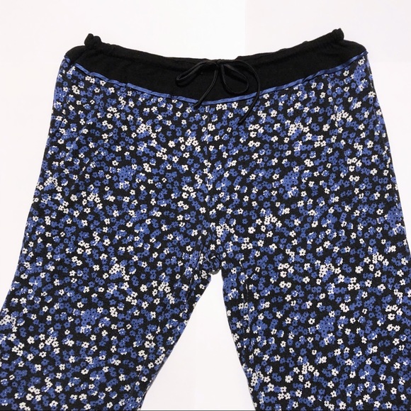 DKNY Pajama Pants | Size Medium | Black Blue White - Picture 3 of 16